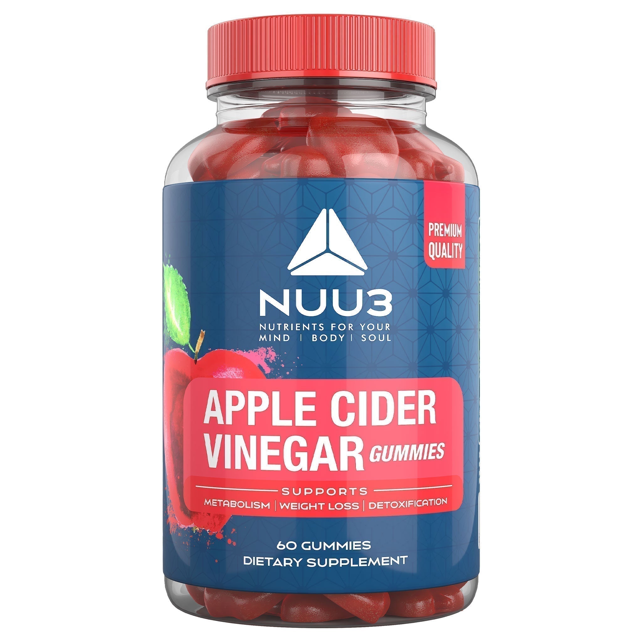 Apple Cider Vinegar Gummies - Nuu3