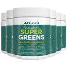 6 Bottles of Nuu3 SuperGreens - Nuu3