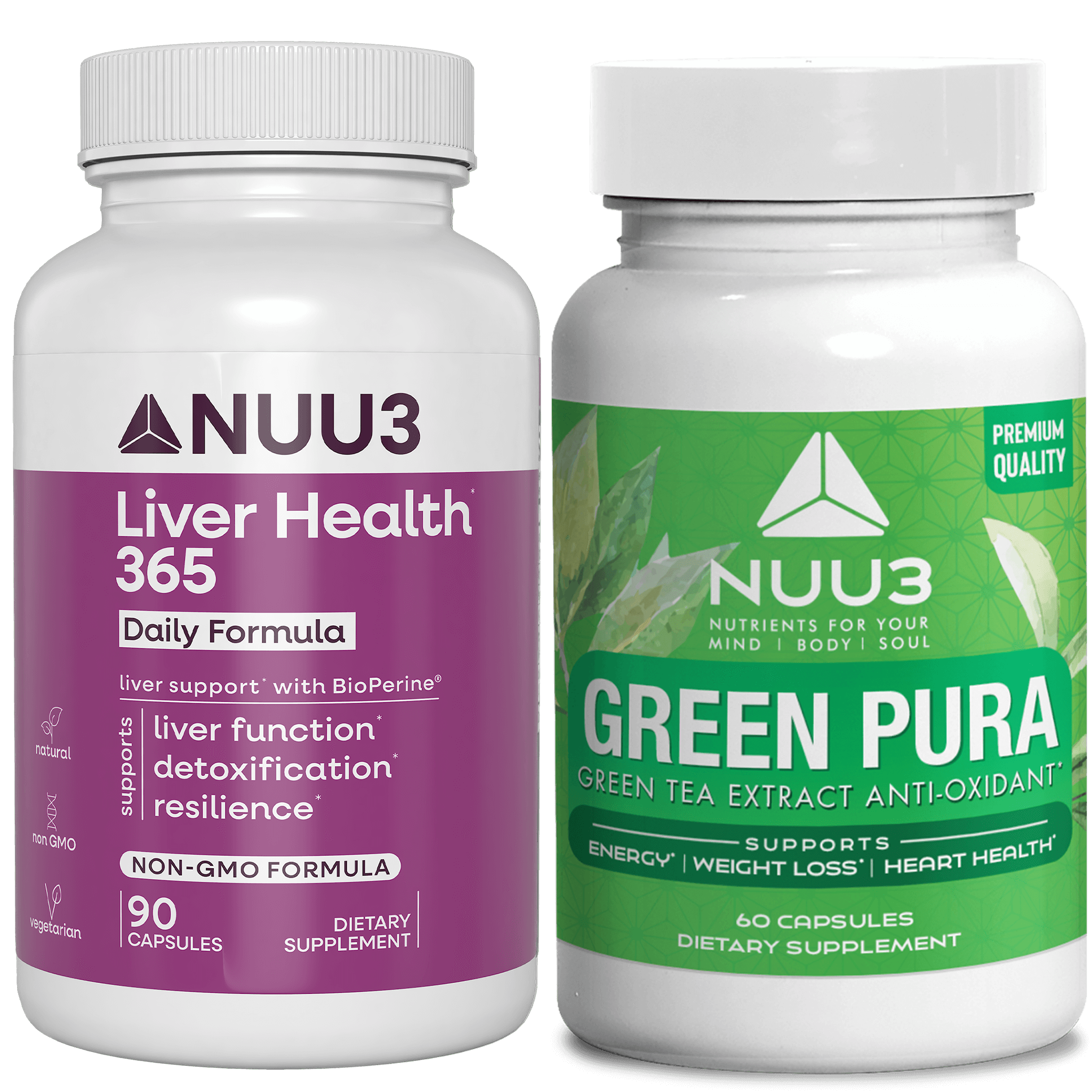 Combo- Liver Health 365 & Greenpura - Nuu3