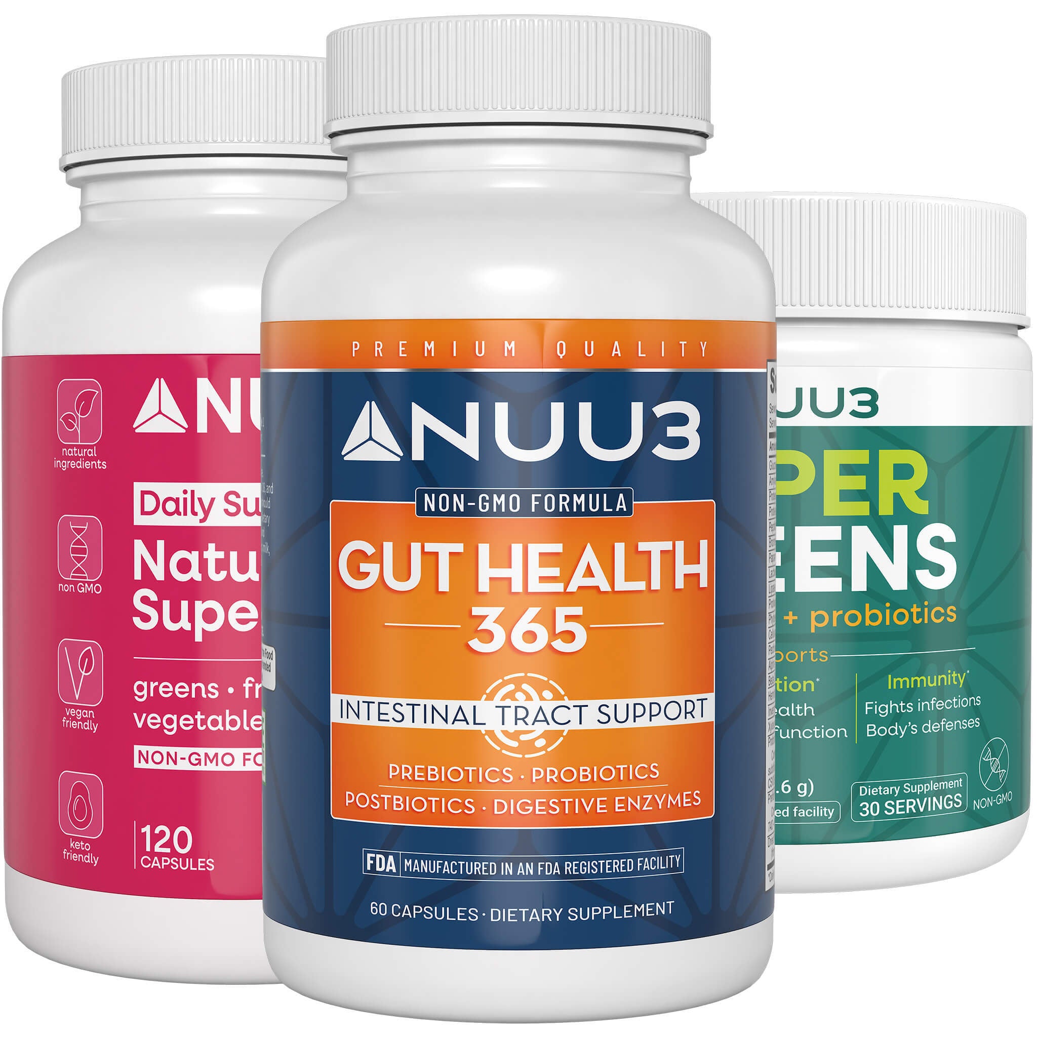 Energy, Greens & Gut Harmony - Nuu3