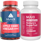 Combo Pack - ACV Gummies and Nature's Superfuel - Nuu3
