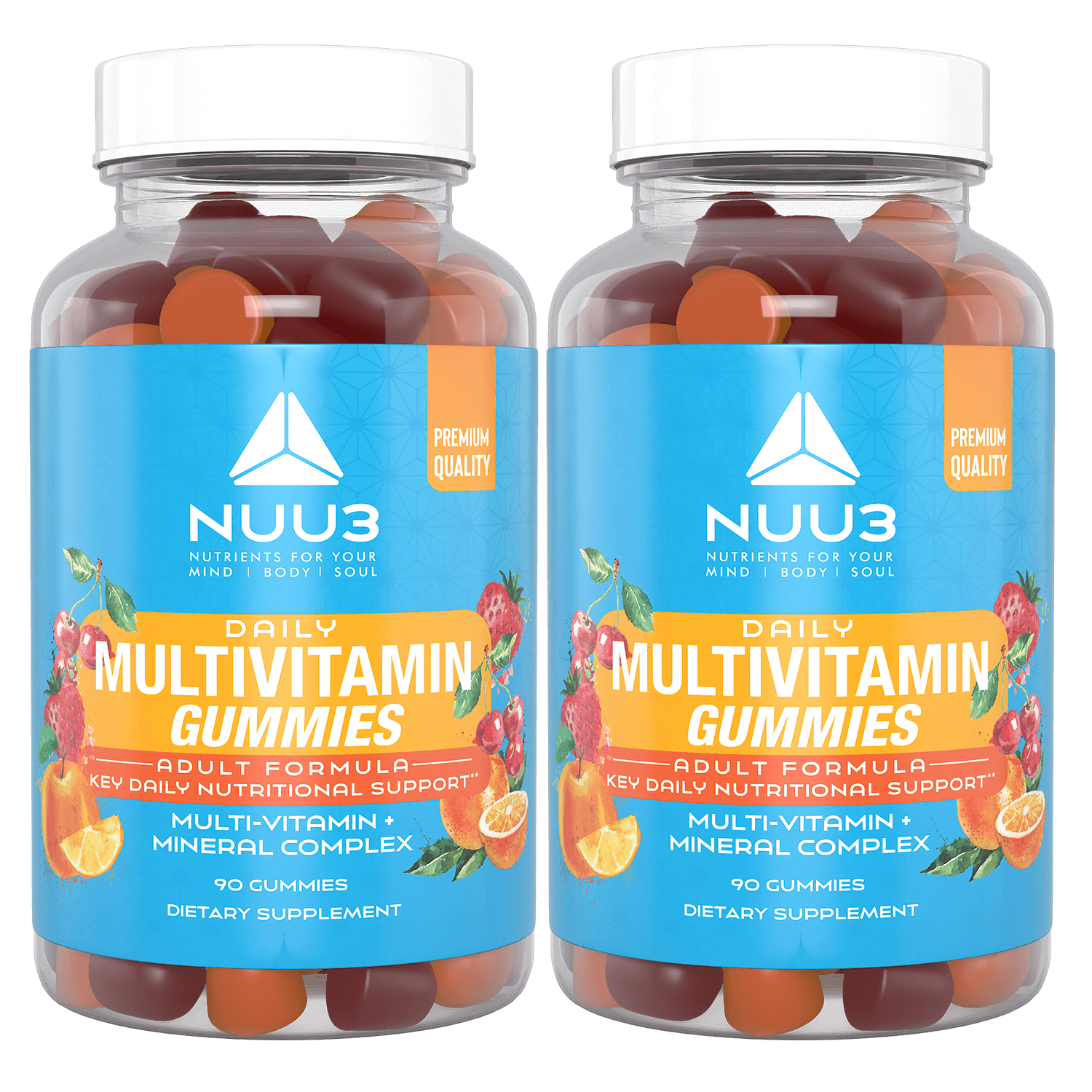 Daily Multivitamin Gummies Bottles - Nuu3