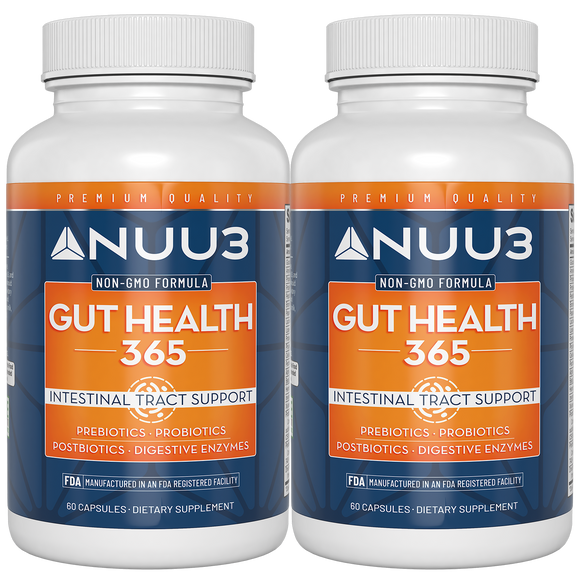 Gut Health 365 2 Bottles - Nuu3