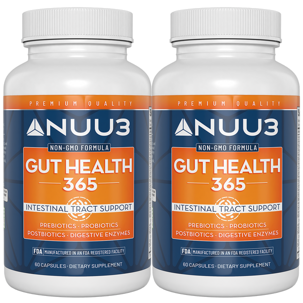 Gut Health 365 2 Bottles - Nuu3