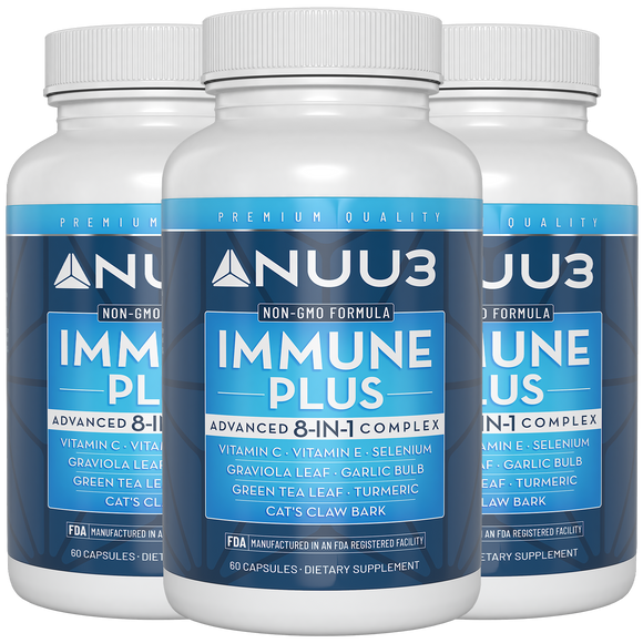 Immune Plus 3 Bottles - Nuu3