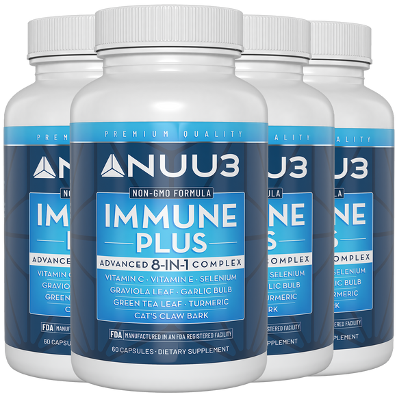 Immune Plus 4 Bottles - Nuu3