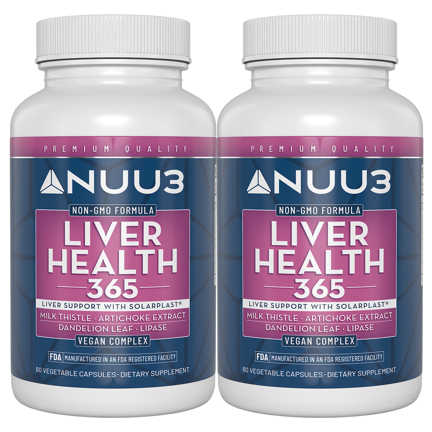 Liver Health 365 2 Bottles - Nuu3