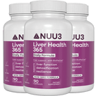 Liver Health 365 3 Bottles - Nuu3