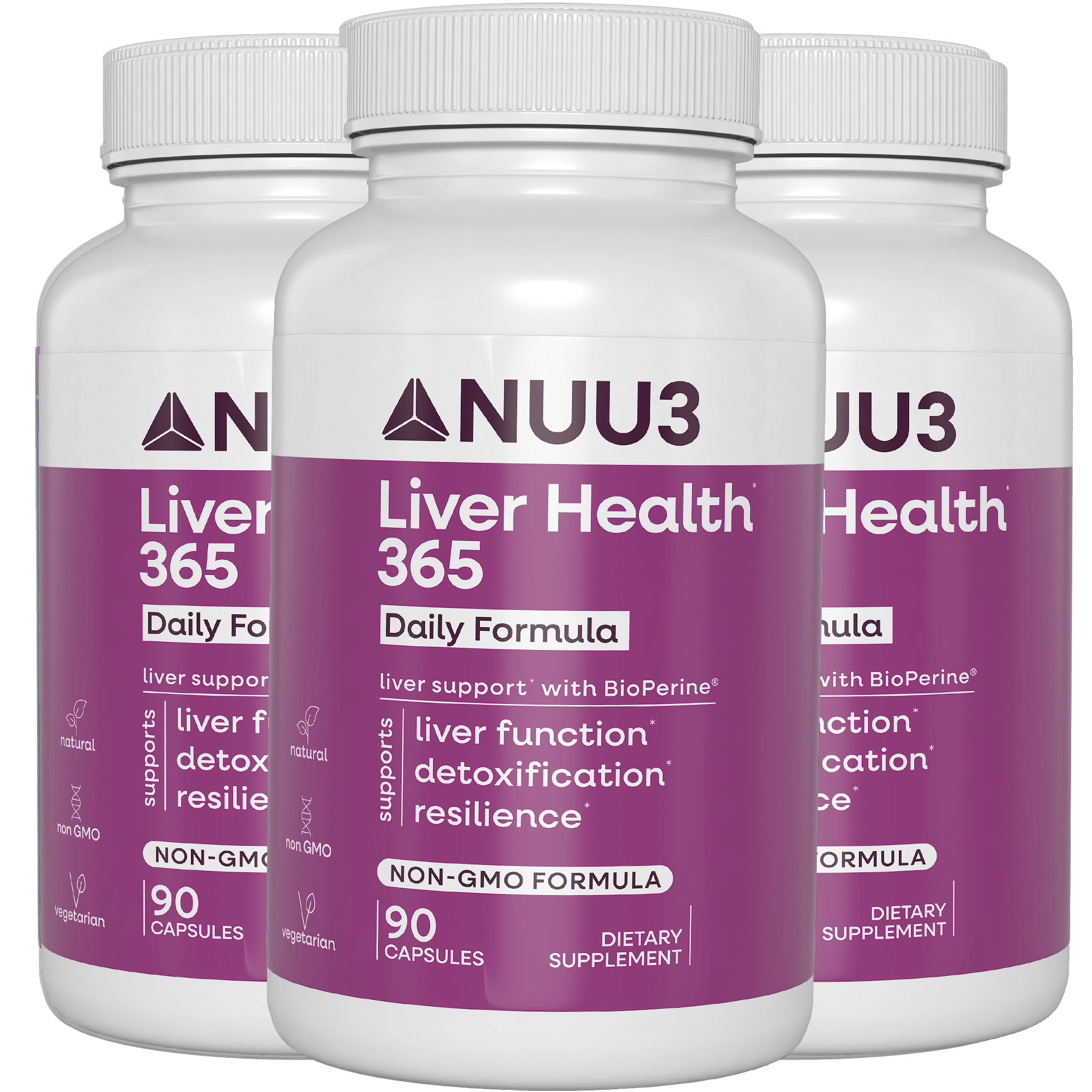 Liver Health 365 3 Bottles - Nuu3