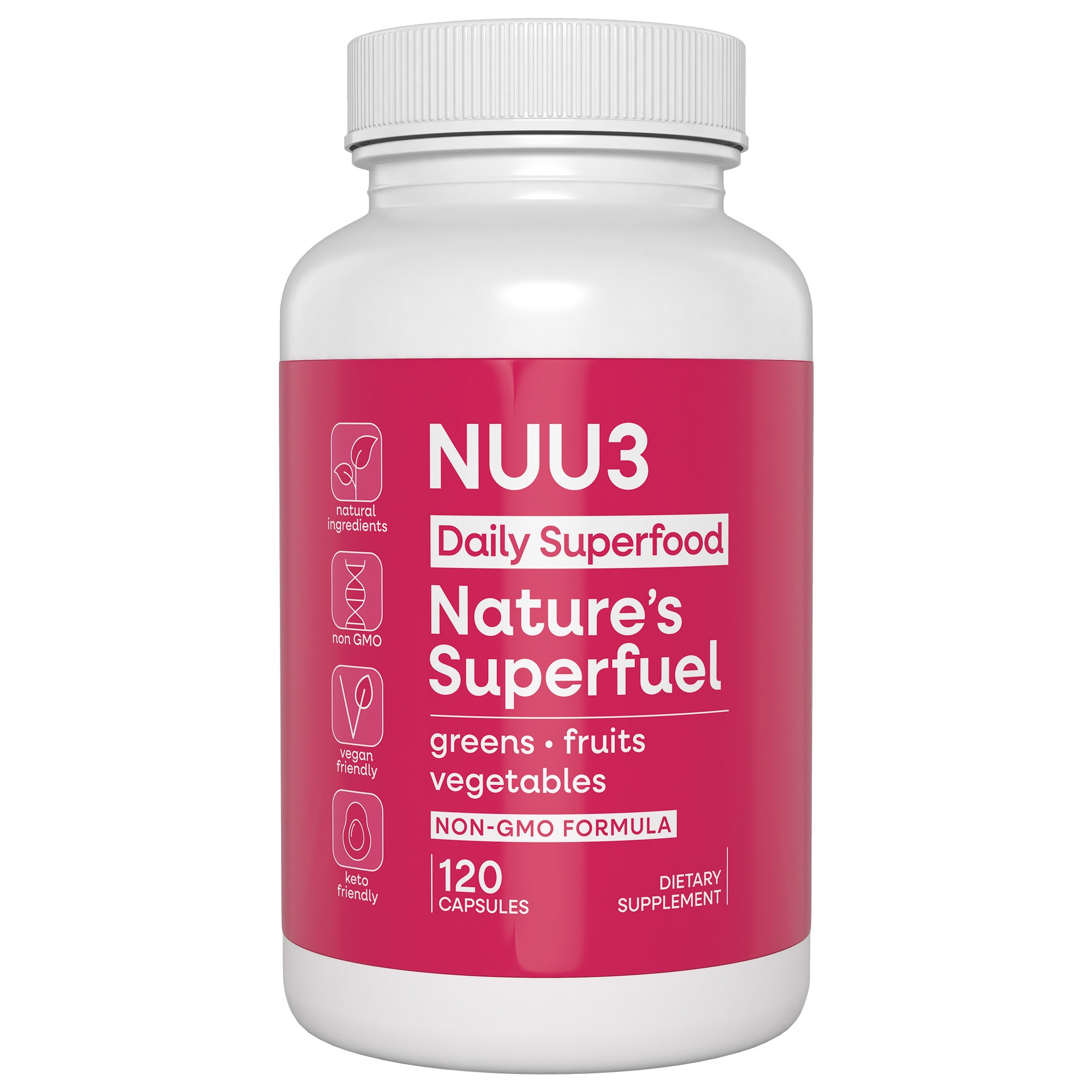 Nuu3 Nature's Superfuel 1 Bottle - Nuu3
