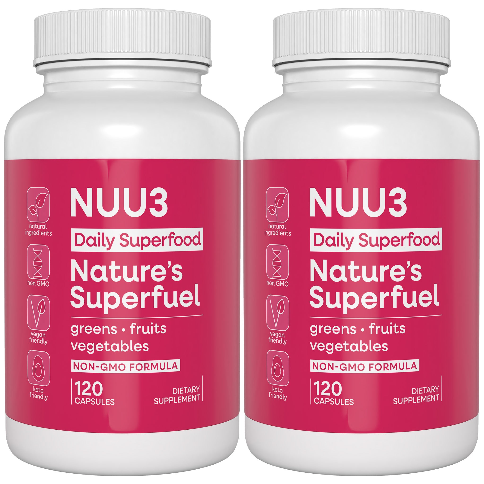 Nuu3 Nature's Superfuel 2 Bottles - Nuu3