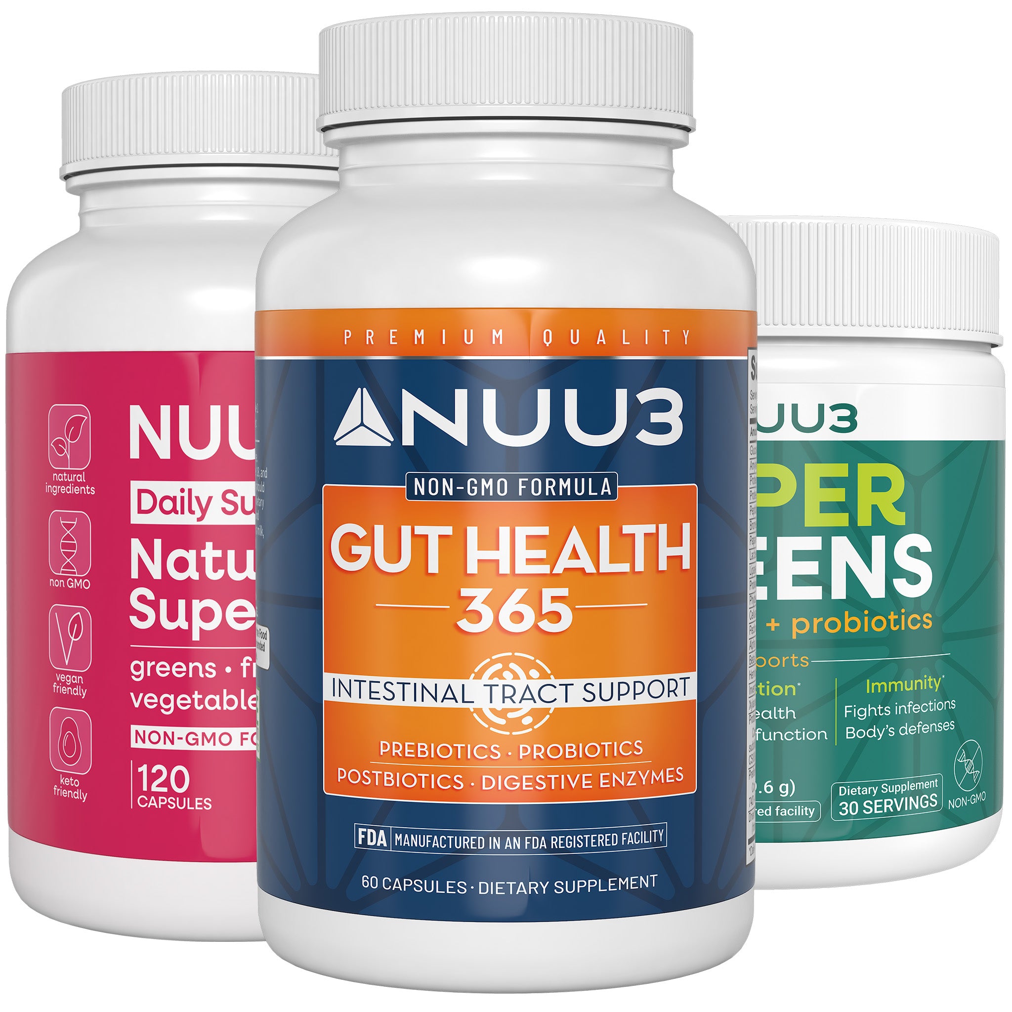 Energy, Greens & Gut Harmony - Nuu3