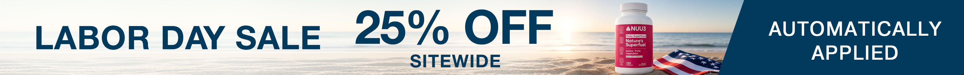 NUU3 Flash Sale