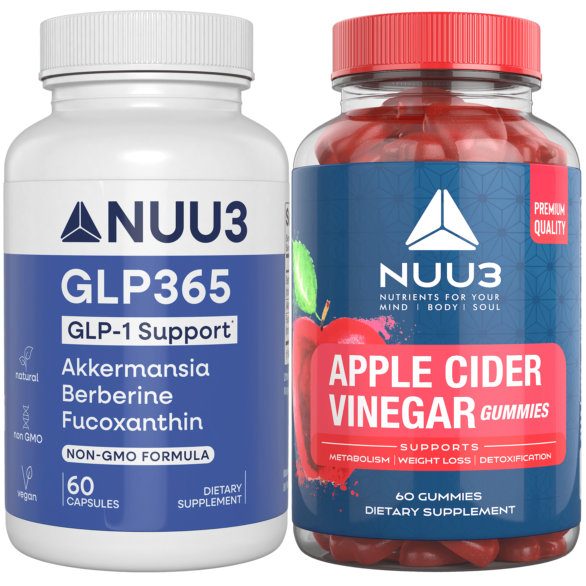 Combo - GLP 365 + ACV Gummies - Nuu3