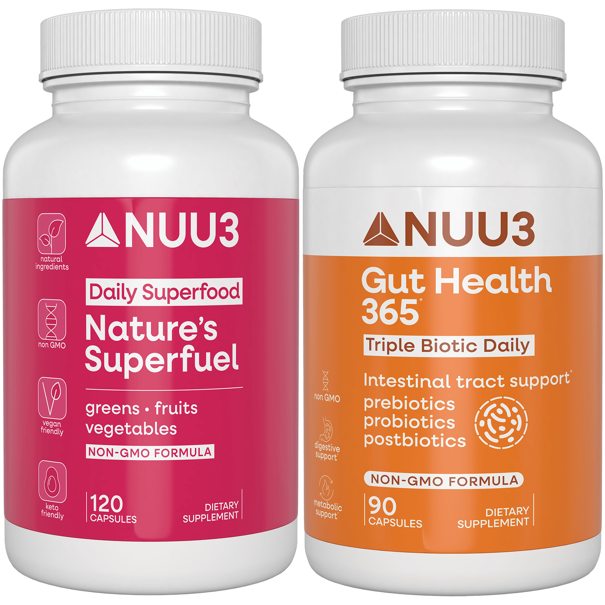 Combo Pack - Nature's Superfuel & Gut Health 365 - Nuu3