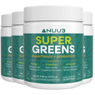 Nuu3 SuperGreens 4 Bottles - Nuu3