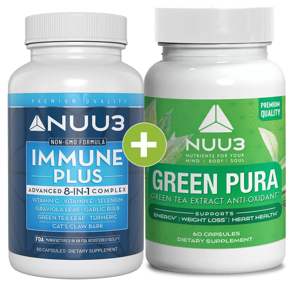 Combo - Immune Plus + Green Pura - Nuu3