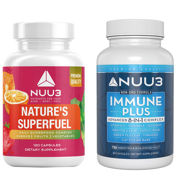 Combo Pack - Nature's Superfuel & Immune Plus - Nuu3