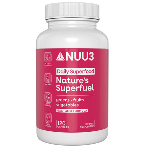 Nuu3 Nature's Superfuel Daily Nutrition Support – Energy & Immune –