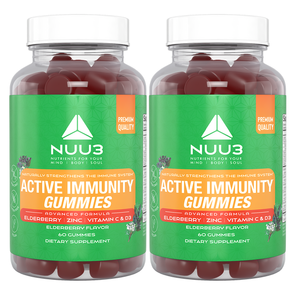 Active Immunity Gummies 2 Bottles - Nuu3