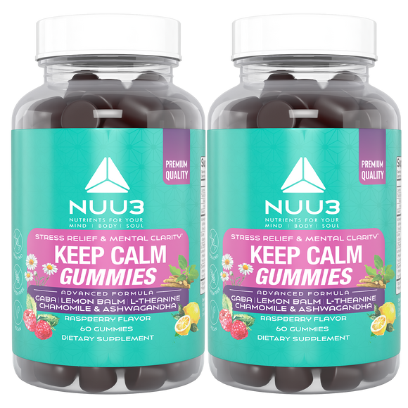 Keep Calm Gummies 2 Bottle - Nuu3