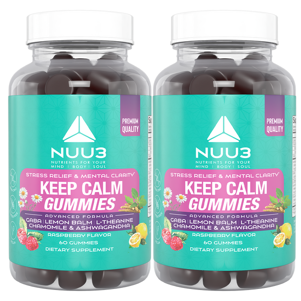 Keep Calm Gummies 2 Bottle - Nuu3