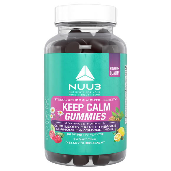 Nuu3 - Keep Calm Gummies  (Valued 19.99) - Nuu3